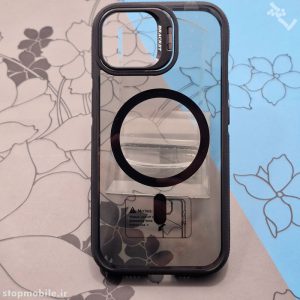 قاب آیفون IPHONE 13-14-15 مدل مگ سیف دار مات برند Q SERIES