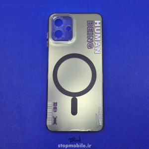 قاب طرح مگ سیف سامسونگ A07 مدل HUMAN محافظ لنزدار