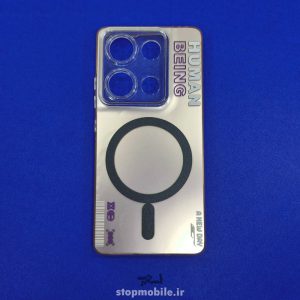 قاب طرح مگ سیف شیائومی Note 13 Pro 4G مدل HUMAN محافظ لنزدار