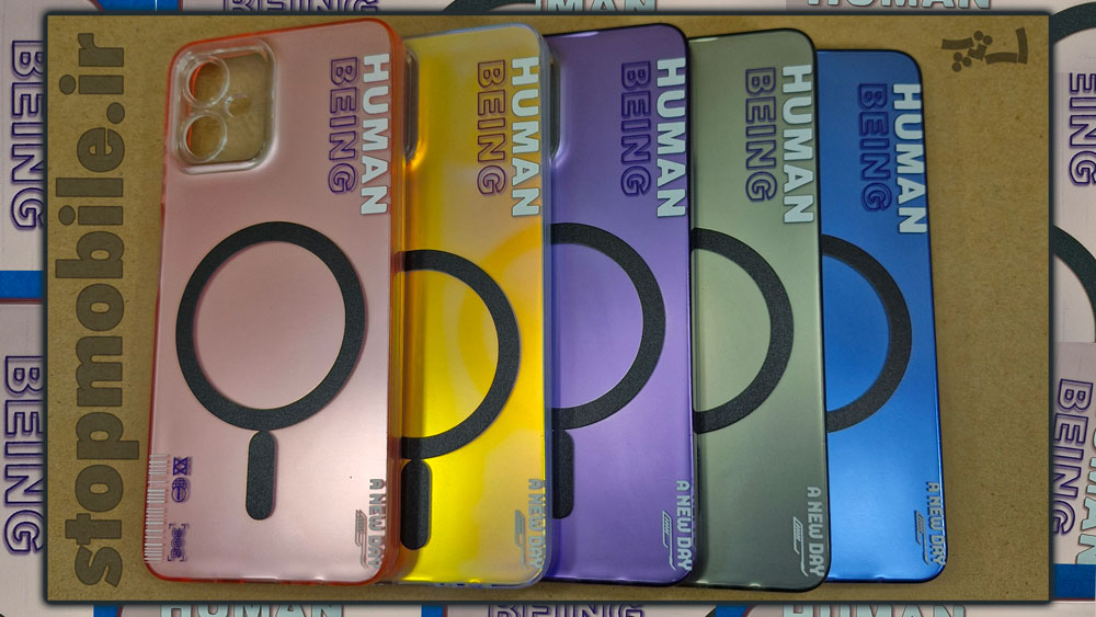 قاب طرح مگ سیف مدل HUMAN محافظ لنزدار