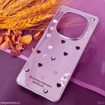 قاب لاکچری شیائومی Note 14 Pro 4G مدل آینه ای قلبی