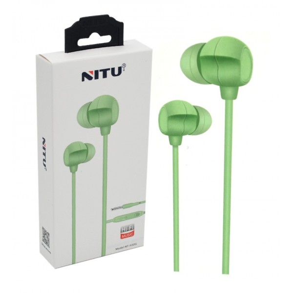 هندزفری-سیمی-نیتو-nitu-مدل-nt-h30g هندزفری سیم دار نیتو مدل H30G