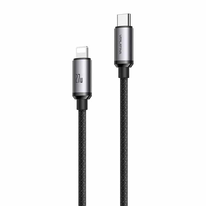 کابل VIPLATINA مدل BC11 از نوع USB-C به Lightning 1 کابل VIPLATINA مدل BC11 از نوع USB-C به Lightning