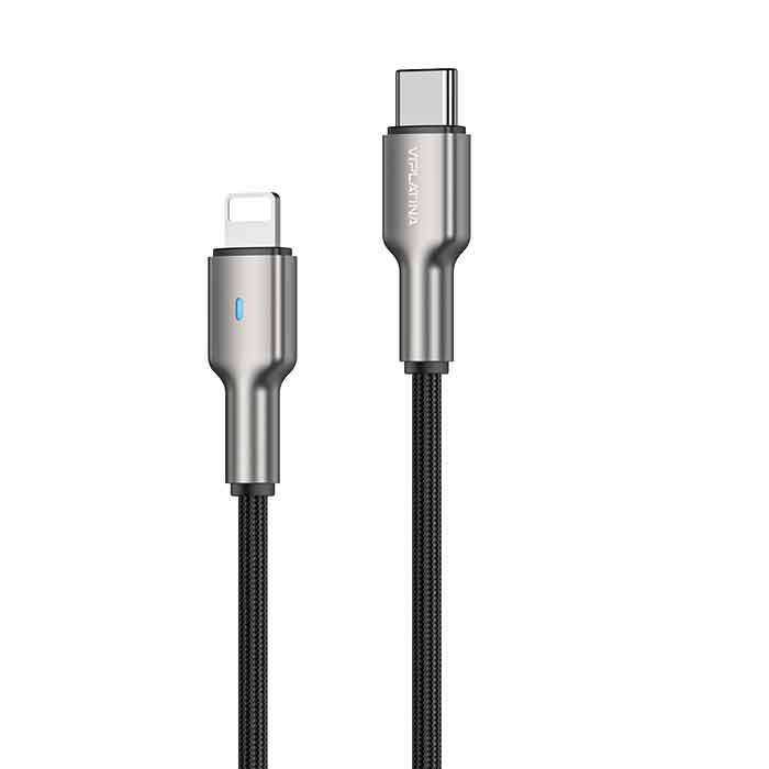 کابل VIPLATINA مدل BC28 از نوع USB-C به Lightning 1 کابل VIPLATINA مدل BC28 از نوع USB-C به Lightning