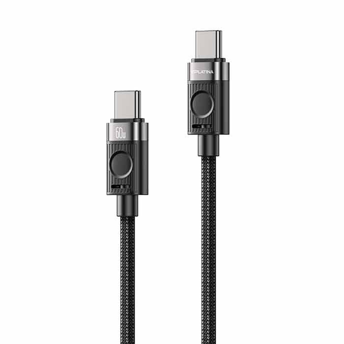 کابل VIPLATINA مدل BC88 از نوع USB-C به USB-C -3 کابل VIPLATINA مدل BC88 از نوع USB-C به USB-C