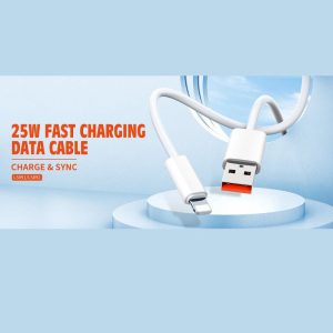 کابل شارژ LDNIO LS891 مدل USB به LIGHTNING طول 1 متر 25 وات