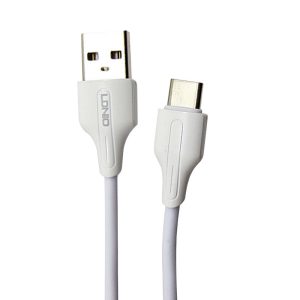 کابل پاوربانکی LDNIO مدل LS540 از نوع USB-A به USB-C