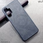 قاب چرم مخملی سامسونگ A13 طرح مگ سیف | شیک و بادوام