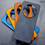 قاب چرم مخملی شیائومی Redmi 14C - Poco C75 طرح مگ سیف | شیک و بادوام