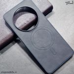 قاب چرم مخملی شیائومی Redmi 14C - Poco C75 طرح مگ سیف | شیک و بادوام