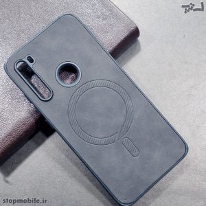 قاب چرم مخملی شیائومی Note 8 طرح مگ سیف | شیک و بادوام