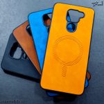 قاب چرم مخملی شیائومی Note 9 طرح مگ سیف