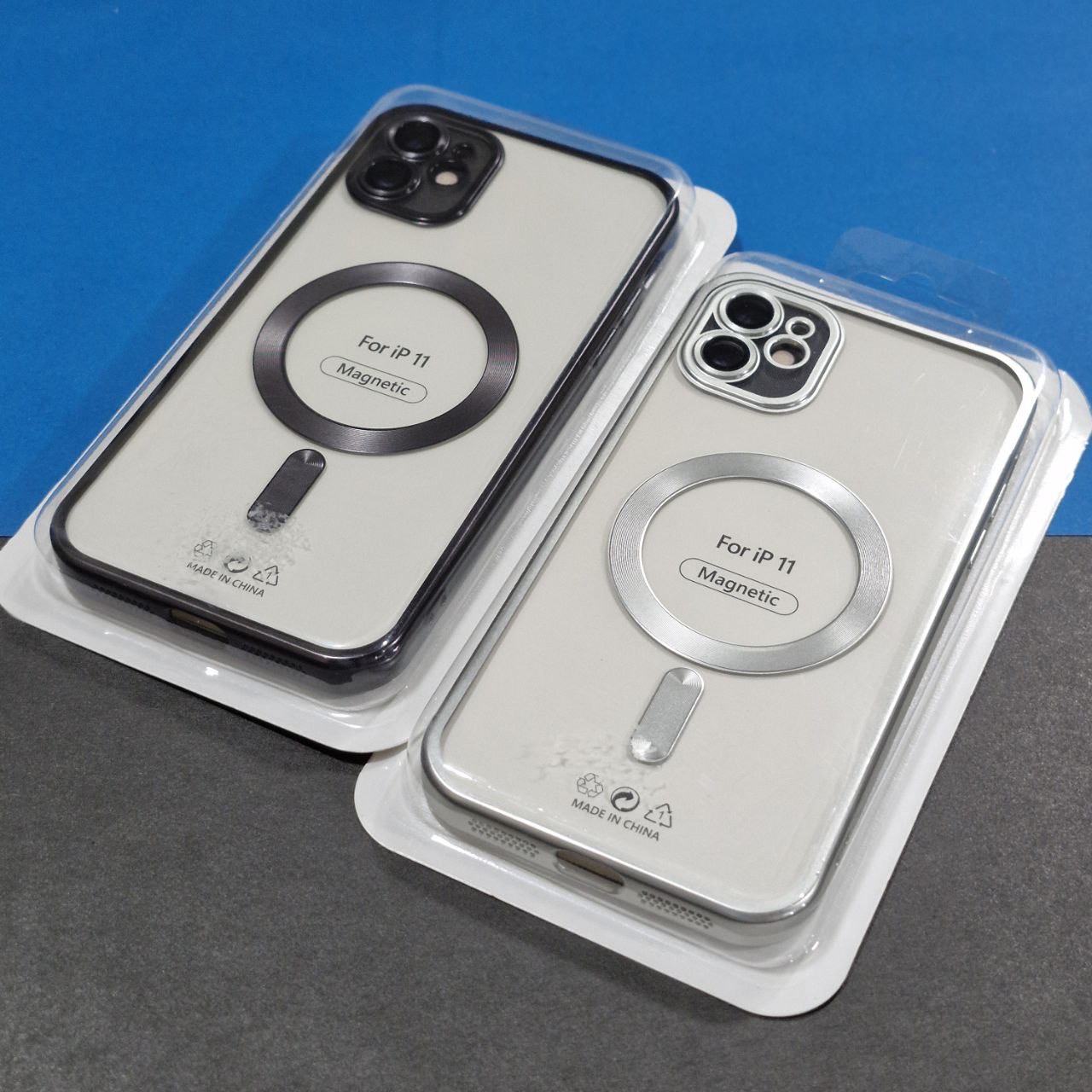 ip 11 استپ موبایل | لوازم جانبی موبایل و تبلت | قاب ژله ای و محافظ لنزدار آیفون IPHONE 11 مدل مگ سیف دار