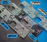 قاب اکلیلی دخترانه طرح پاپیون