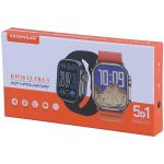 ساعت هوشمند KEQIWEAR مدل KW26 ULTRA 3 با 5 مدل بند و قابلیت اتصال به گوشی