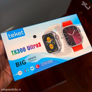 ساعت هوشمند teket مدل TX300 ULTRA3 با 2 مدل بند