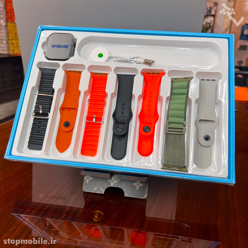 ساعت-هوشمند-ویسمی-WS10-2-ULTRA-با-7-مدل-بند-و-قابلیت-اتصال-به-گوشی--(3) ساعت هوشمند ویسمی WS10-2 ULTRA با 7 مدل بند