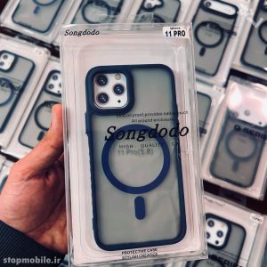 قاب آیفون 11 پرو - IPHONE 11 Pro مدل مگ سیف دار پشت مات Magic Mask