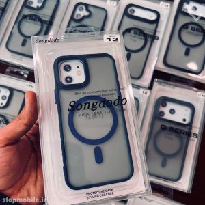 قاب آیفون 12 - IPHONE 12 مدل مگ سیف دار پشت مات Magic Mask