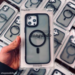 قاب آیفون 12 پرو مکس - IPHONE 12 Pro Max مدل مگ سیف دار پشت مات Magic Mask