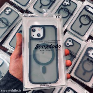 قاب آیفون 15 - IPHONE 15 مدل مگ سیف دار پشت مات Magic Mask