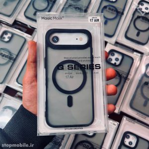 قاب آیفون 17 ایر - IPHONE 17 Air مدل مگ سیف دار پشت مات Magic Mask