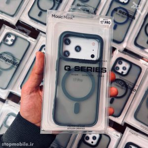 قاب آیفون 17 پرو - IPHONE 17 Pro مدل مگ سیف دار پشت مات Magic Mask