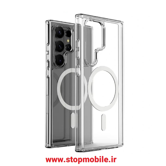 قاب ژله ای سامسونگ Galaxy S26 Ultra مدل مگ سیف دار قاب ژله ای سامسونگ Galaxy S26 Ultra مدل مگ سیف دار