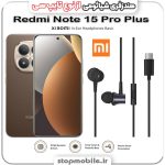 هندزفری گوشی شیائومی NOTE 15 PRO PLUS از نوع تایپ سی