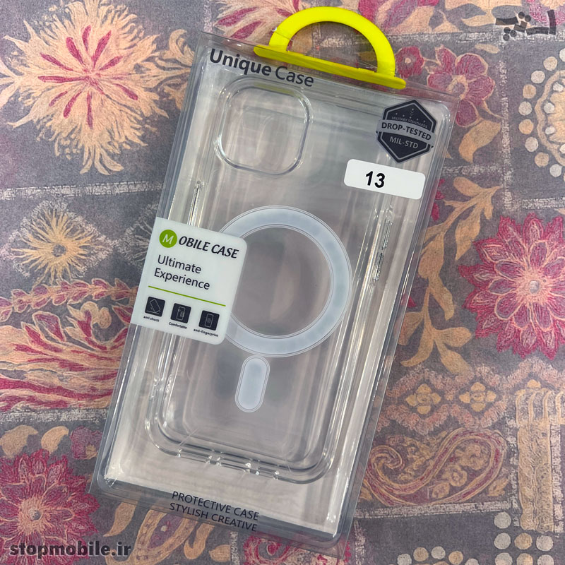 کاور شفاف آیفون iPhone 13 مدل Unique Case MagSafe کاور شفاف آیفون iPhone 13 مدل Unique Case MagSafe