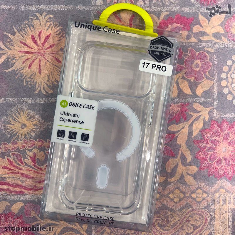 کاور شفاف آیفون iPhone 17 Pro مدل Unique Case MagSafe کاور شفاف آیفون iPhone 17 Pro مدل Unique Case MagSafe