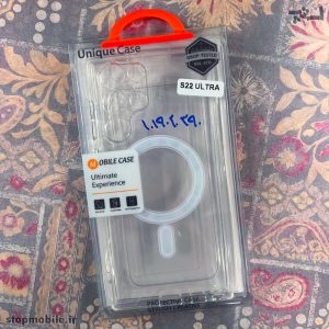 کاور شفاف سامسونگ Galaxy S22 Ultra مدل Unique Case MagSafe