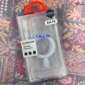 کاور شفاف سامسونگ Galaxy S24 FE مدل Unique Case MagSafe