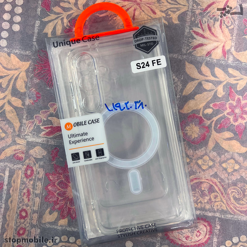 کاور شفاف سامسونگ Galaxy S24 FE مدل Unique Case MagSafe