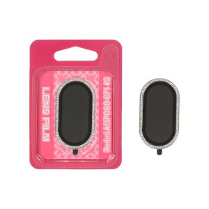 گلس لنز دوربین گوشی شیائومی POCO C71 از نوع رینگی نگین دار