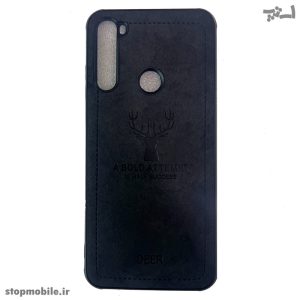 ​قاب ​گوشی شیائومی Note 8T طرح چرم گوزنی