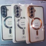 قاب ژله ای و محافظ لنزدار سامسونگ Galaxy A57 مدل مگ سیف دار