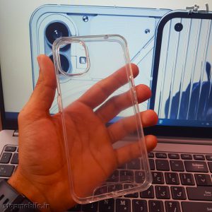قاب گوشی ناتینگ Nothing Phone 1 مدل شفاف پشت طلقی