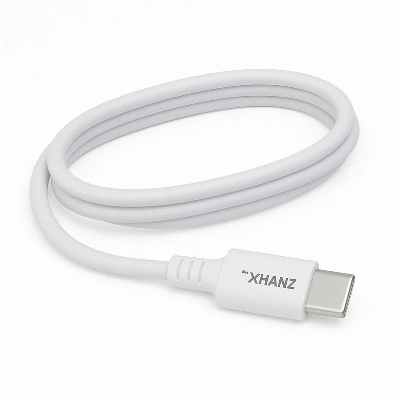 کابل شارژر X-HANZ مدل PD104 از نوع 2 سر تایپ سی به متراژ 120 سانتی متر