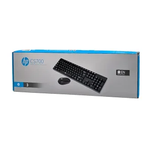 کیبورد بی سیم به همراه موس برند HP مدل CS700