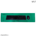 کیبورد بی سیم به همراه موس برند logitech مدل MK290