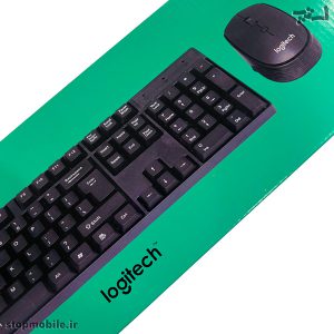 کیبورد بی سیم به همراه موس برند logitech مدل MK290