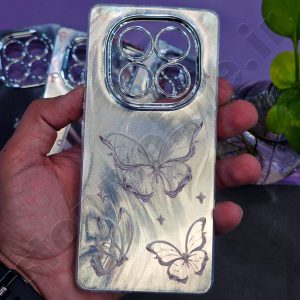 قاب براش لیزری شیائومی Note 14 Pro 4G با محافظ لنز | مینیمال و فانتزی
