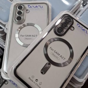 قاب ژله ای و محافظ لنزدار سامسونگ Galaxy A27 مدل مگ سیف دار