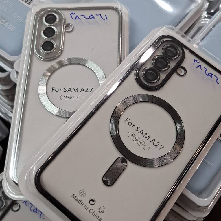 قاب ژله ای و محافظ لنزدار سامسونگ Galaxy A27 مدل مگ سیف دار