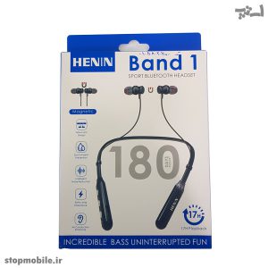 هندزفری گردنی بلوتوثی هنین HENIN مدل Band 1 اسپرت و مگنتی