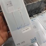 کابل شارژ JOJI مدل ZA101P از نوع USB به Lightning طول 30 سانتی‌متر
