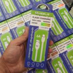 کابل شارژ UEELR مدل DX109 USB-Lightning طول 1 متر