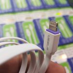 کابل شارژ UEELR مدل DX109 USB-Lightning طول 1 متر