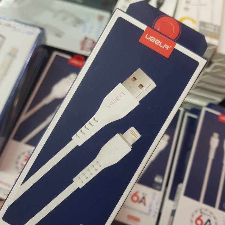 کابل شارژ UEELR مدل MX201A USB-Lightning طول 1 متر